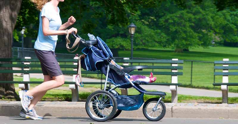 jogging stroller as everyday stroller