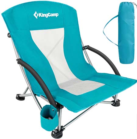 kingcamp low camping chair