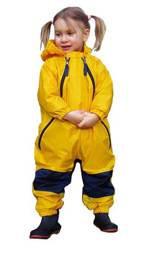 Tuffo Muddy Buddy toddler rain suit