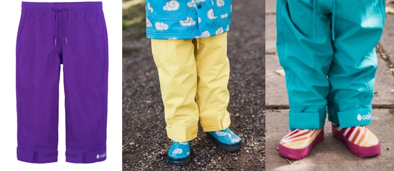 oaki rain pants for kids