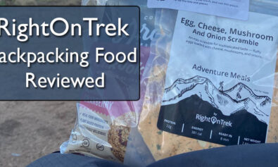 RightOnTrek backpacking food review