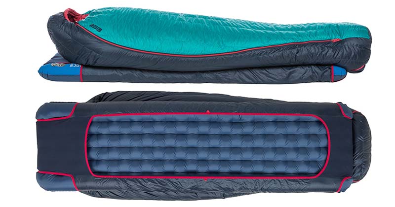 sleeping bags with pad sleeves