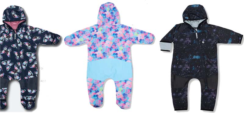 therm kids all weather onesie for babies