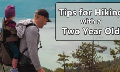 tips for hiking with a two year old