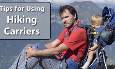 tips for using child hiking carriers