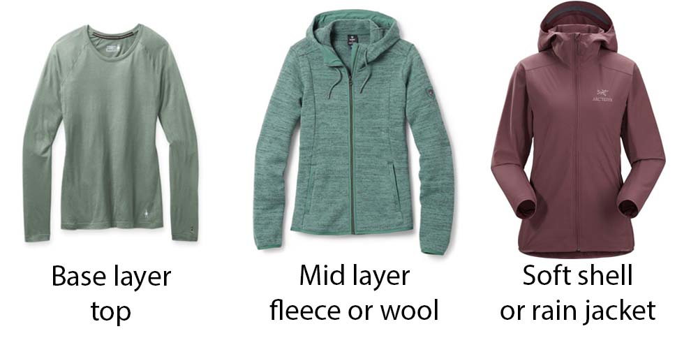 top layers for camping in cold weather