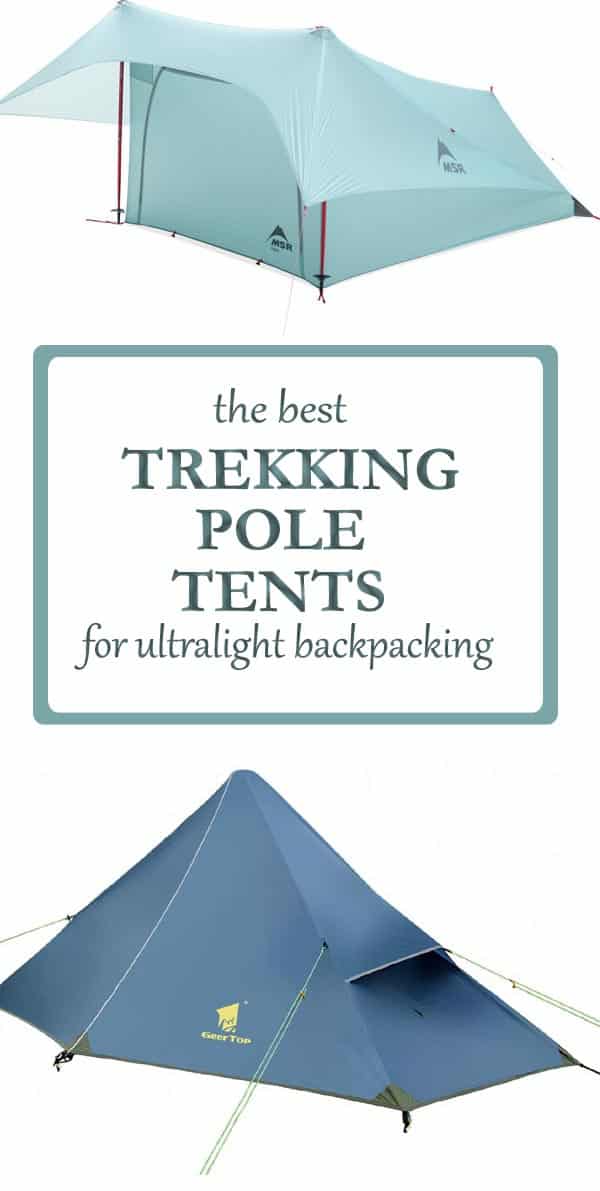 the best trekking pole tents for ultralight backpacking