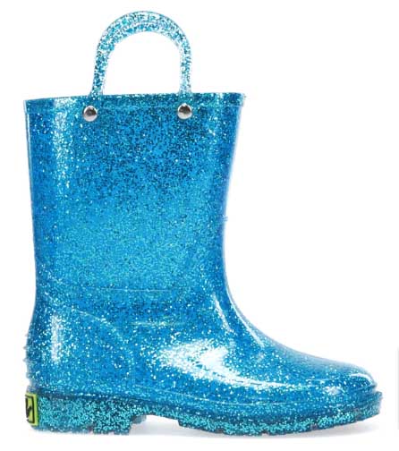 westernchief glitter rain boots for girls