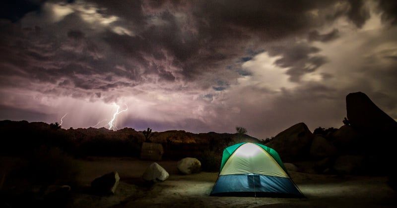 what to do when it rains camping