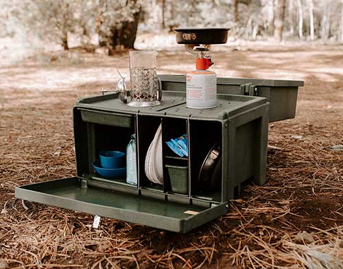 Yoke Chuck Box for camping